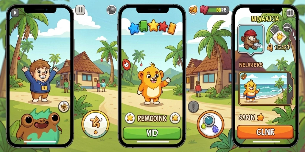 Fitur kompetisi online yang memungkinkan pemain bertanding.