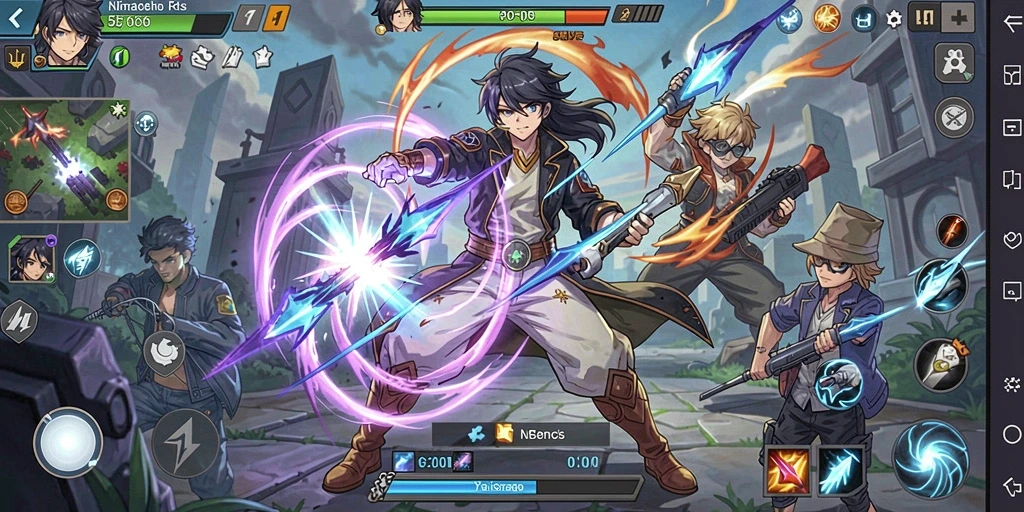 Mode multiplayer untuk bermain bersama teman.
