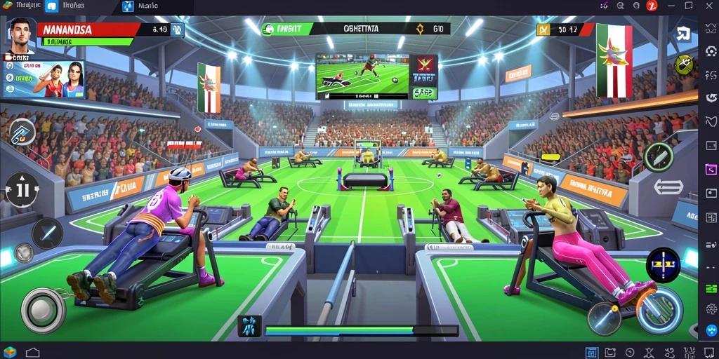 Screenshot saat bermain dalam mode multiplayer.