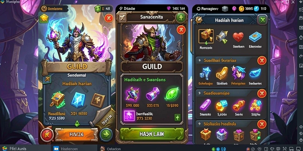 Screenshot misi menantang dalam KOKO5000.