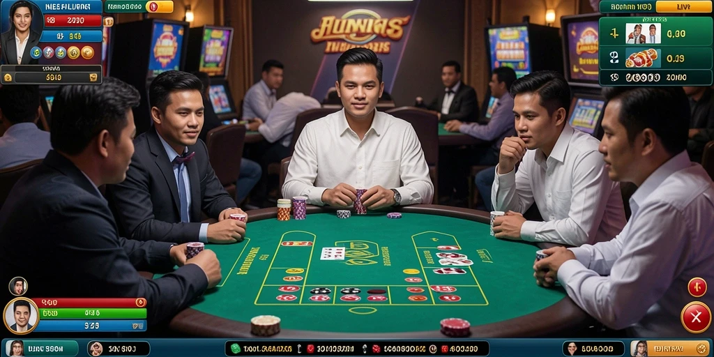 Mode permainan multiplayer yang seru dan menantang.