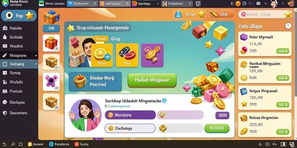 Tantangan mendebarkan di level sulit.
