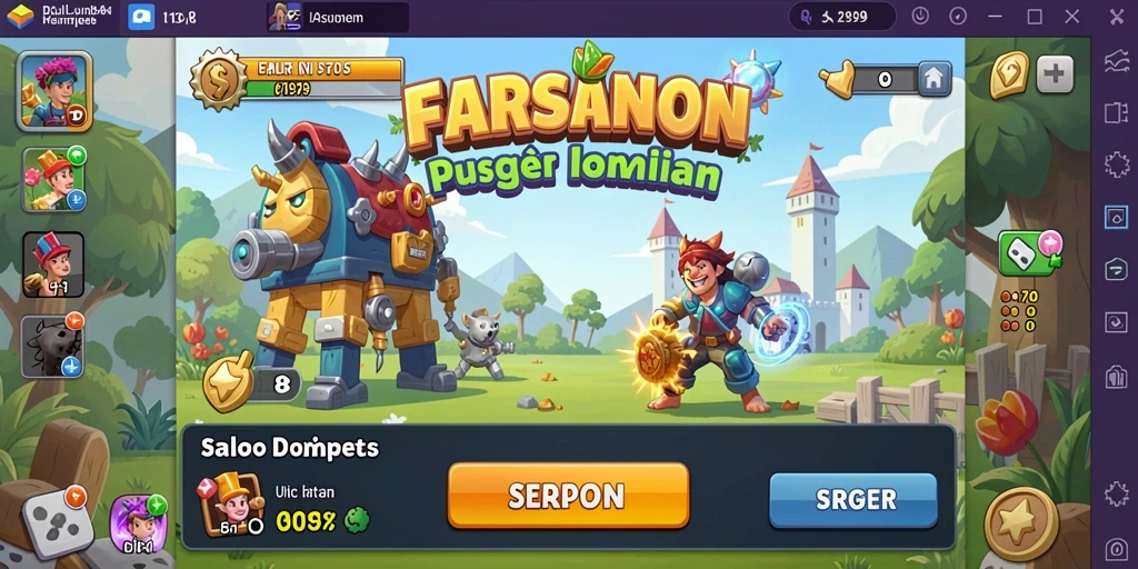 Fitur sosial untuk bermain bersama teman-teman.